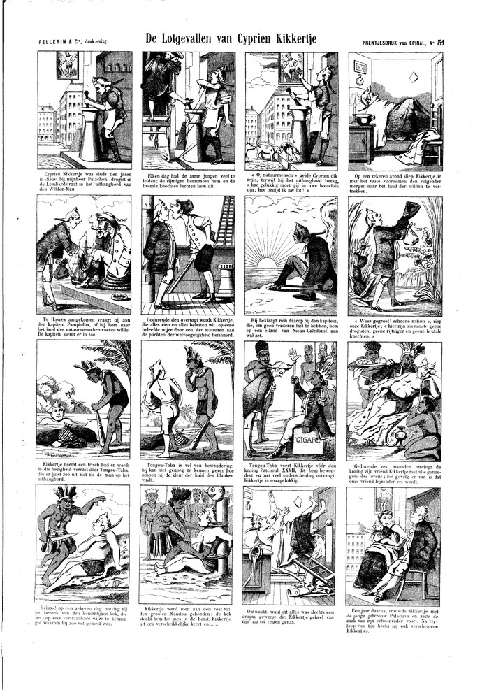 De lotgevallen van Cyprien Kikkertje