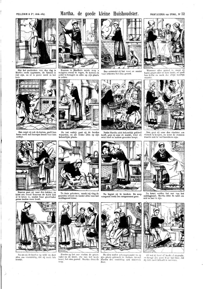 Martha, de goede kleine huishoudster