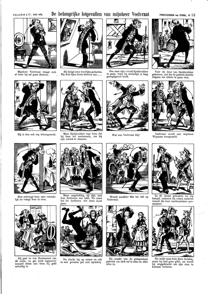 De belangrijke lotgevallen van Mijnheer Veelvraat