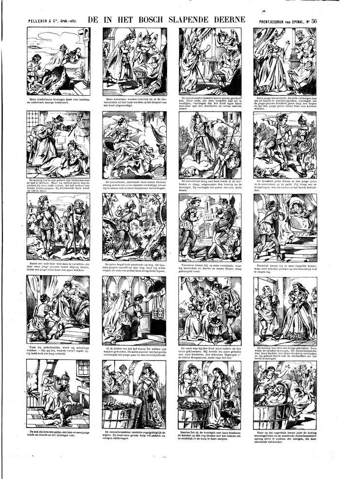 De in het bosch slapende deerne