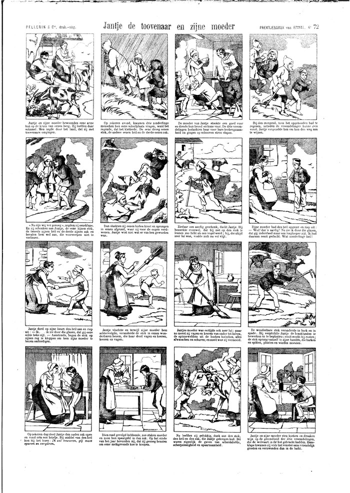 Jantje de toovenaar en zijne moeder