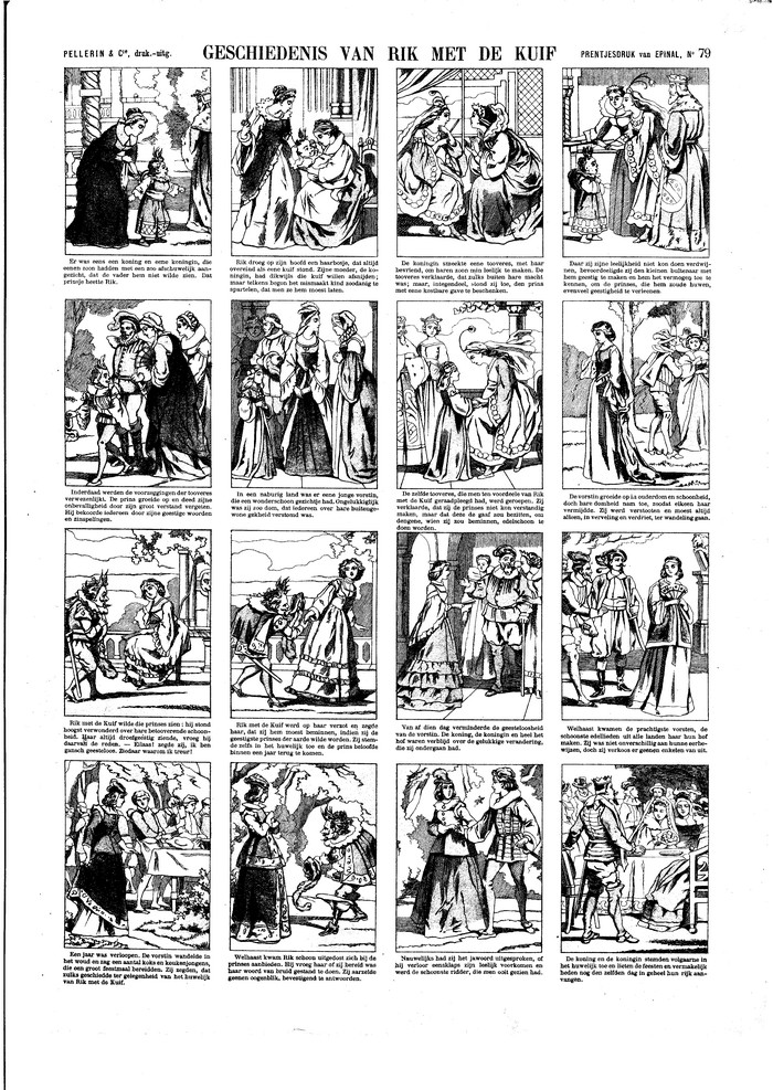 Geschiedenis van Rik met de kuif
