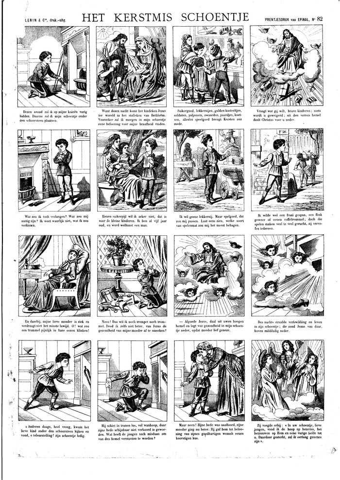 Het kerstmis schoentje