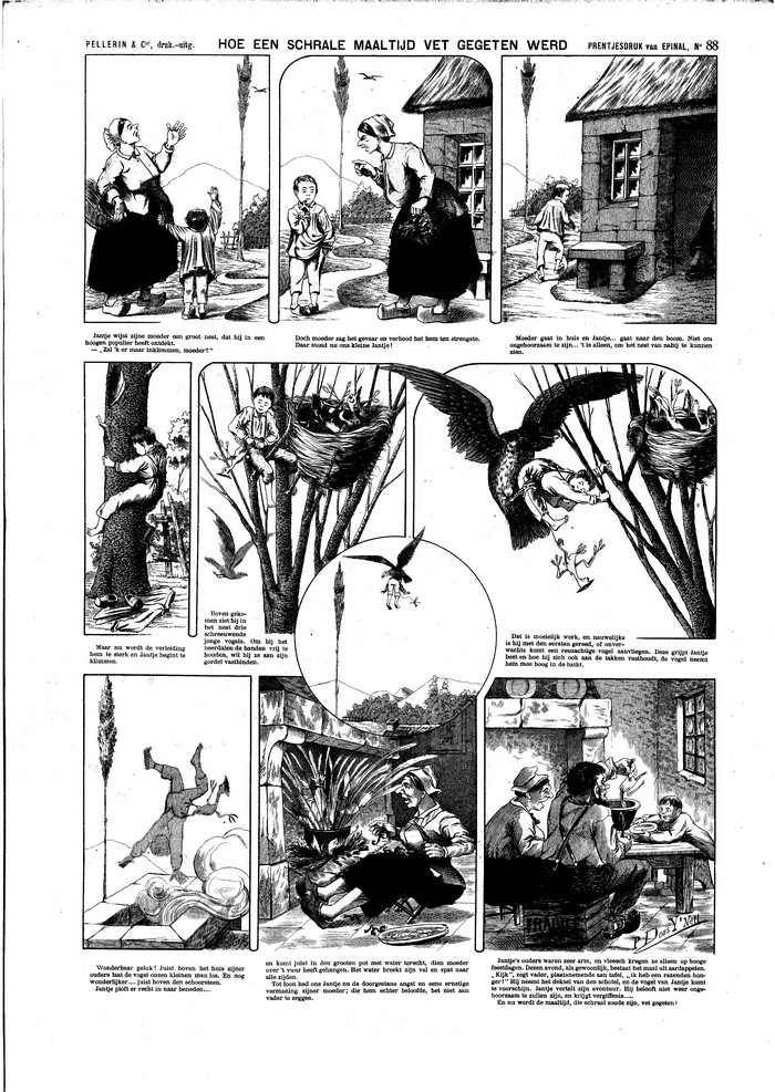 Hoe een schrale maaltijd vet gegeten werd