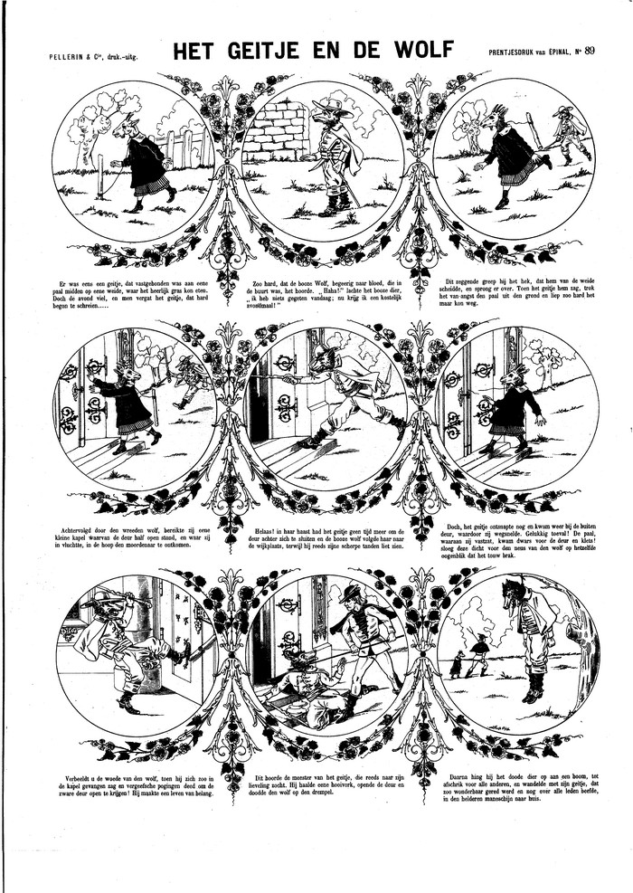 Het geitje en de wolf
