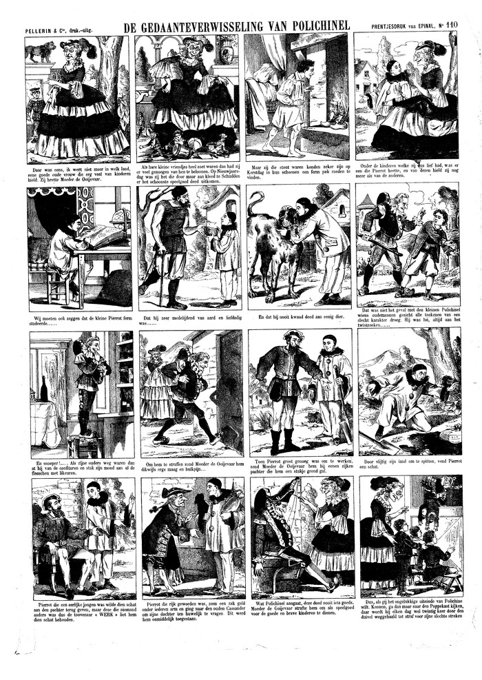 De gedaanteverwisseling van Polichinel