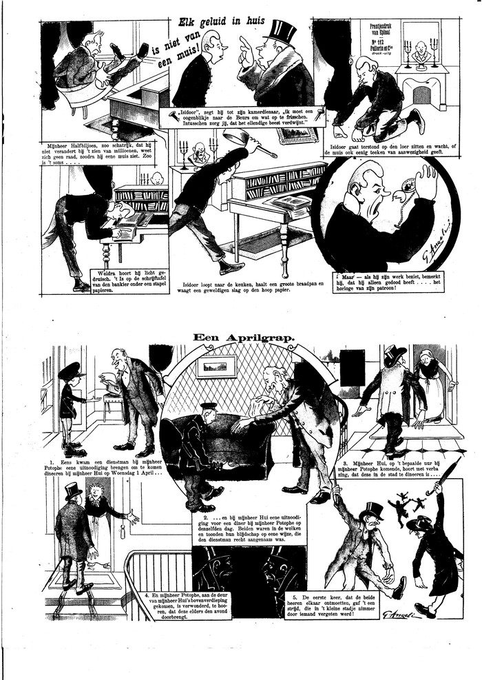 Elk geluid in huis is niet van een muis  Een Aprilgrap