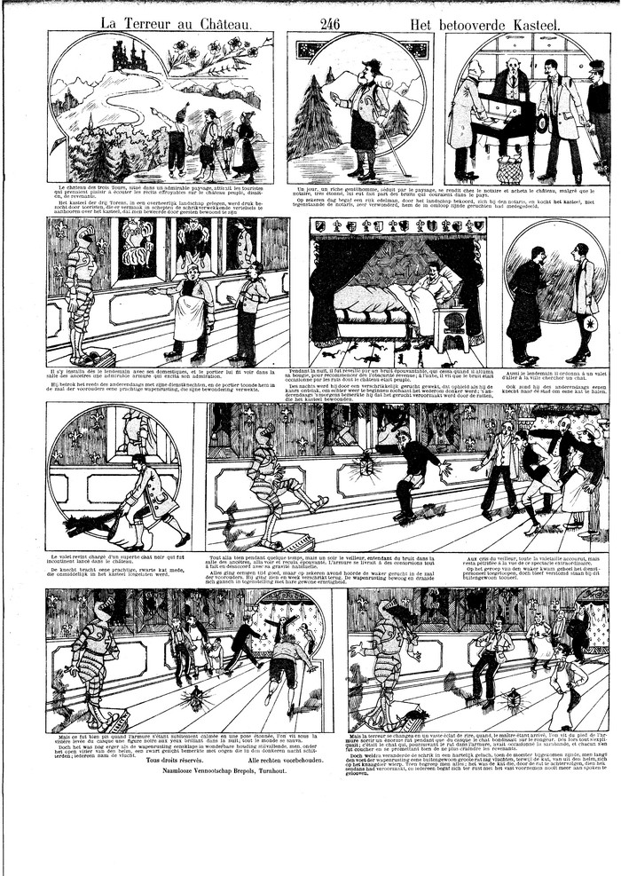 La terreur au château Het betooverde kasteel