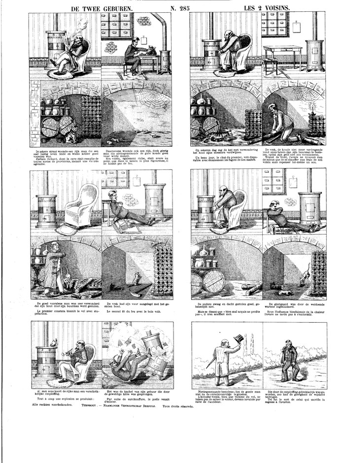 De twee geburen Les 2 voisins