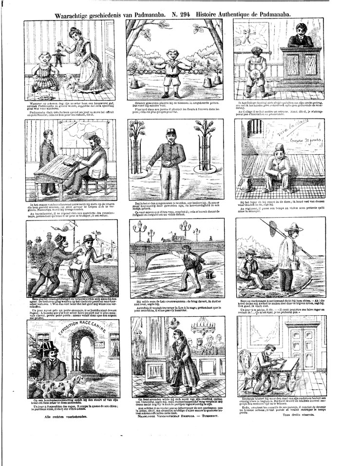 Waarachtige geschiedenis van Padmanaba Histoire authentique de Padmanaba