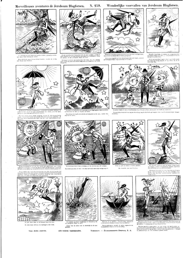 Merveilleuses aventures de Jeroboam Blagforsen Wonderlijke voorvallen van Jeroboam Blagforsen