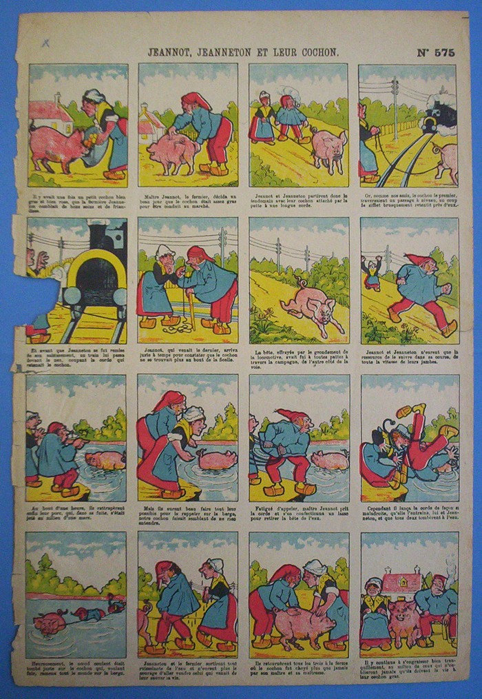 Jeannot, Jeanneton et leur cochon