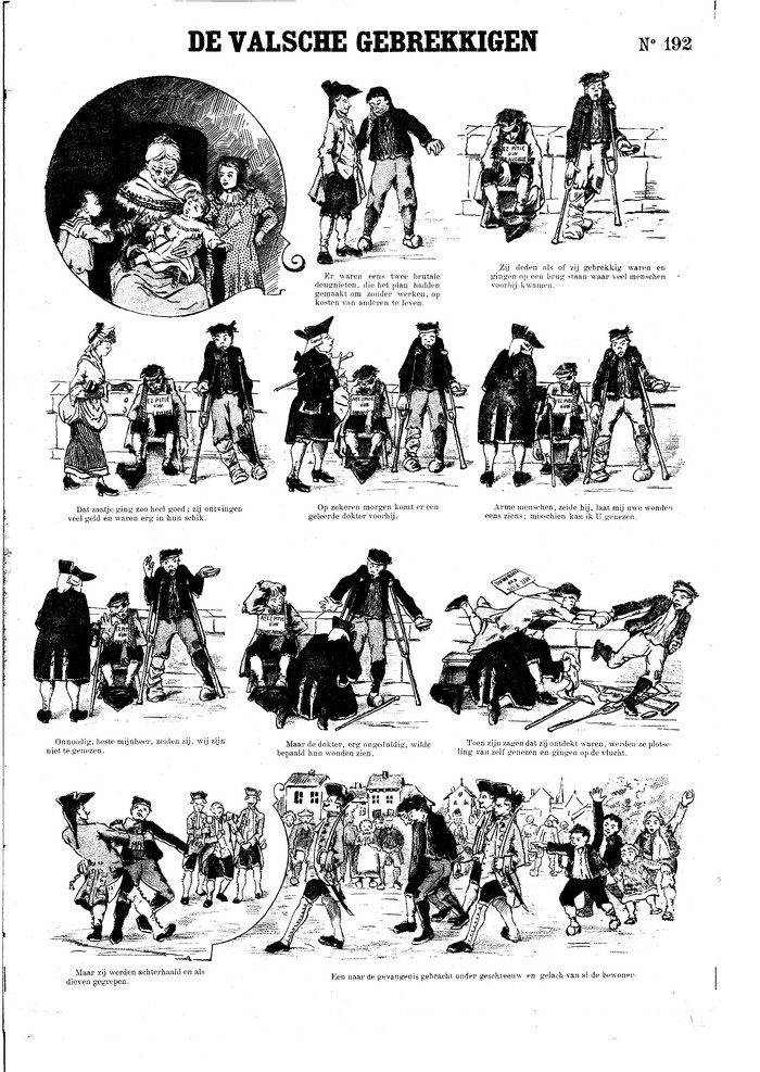 De valsche gebrekkigen