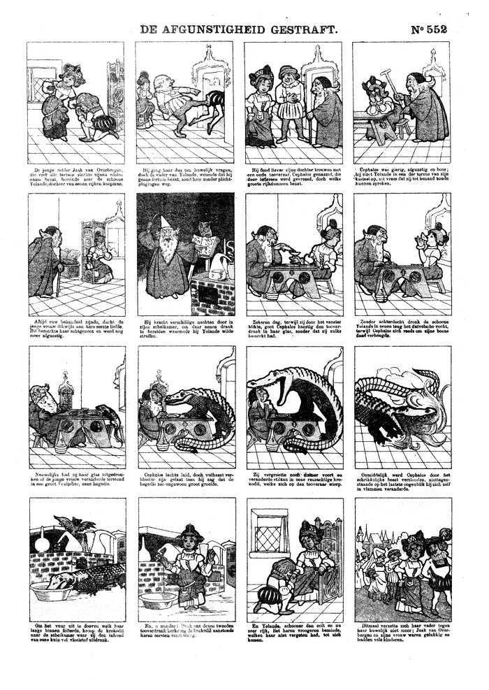 De afgunstigheid gestraft