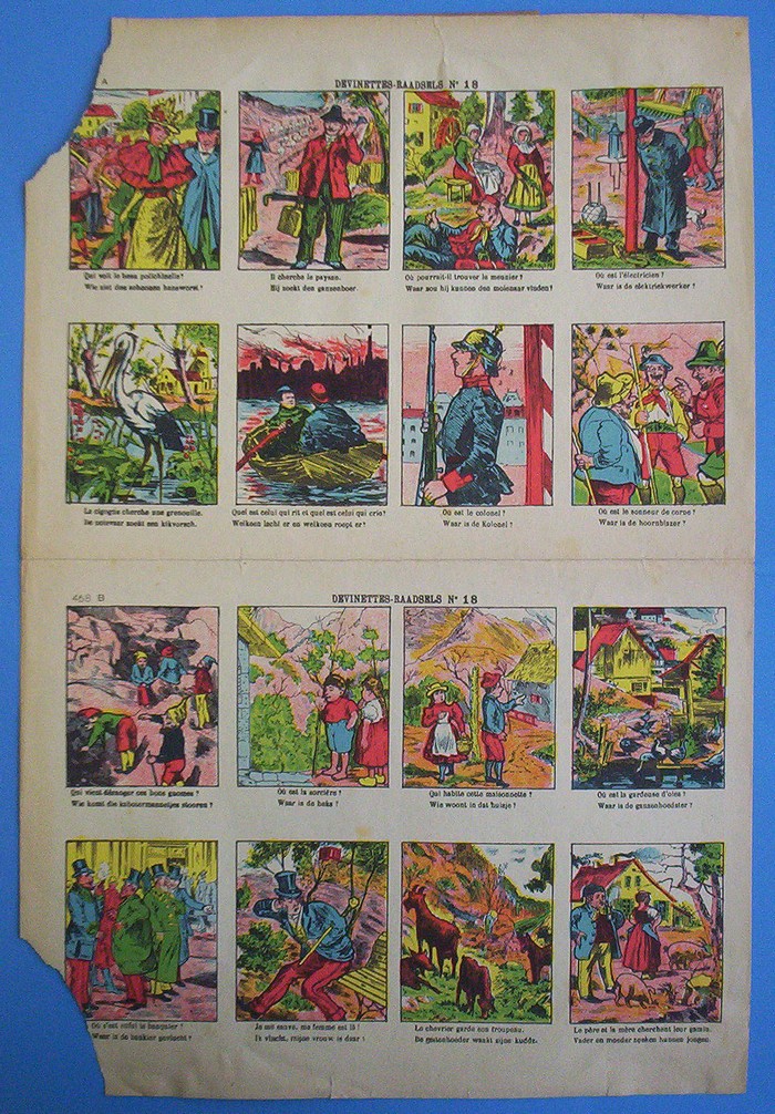Devinettes - Raadsels N° 18