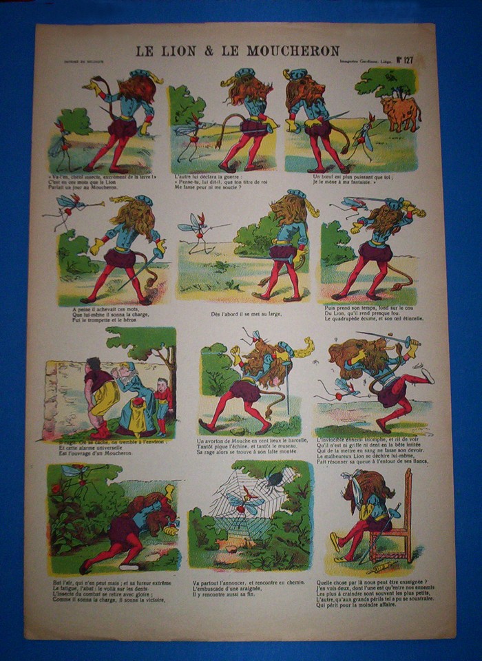 Le lion et le moucheron