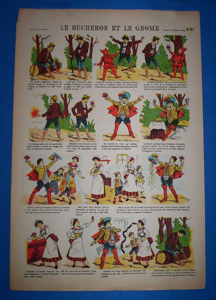 Le bûcheron et le gnome