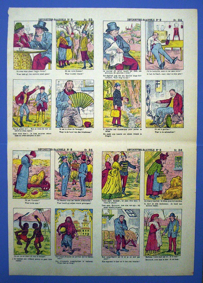 Devinettes ? Raadsels N° 9