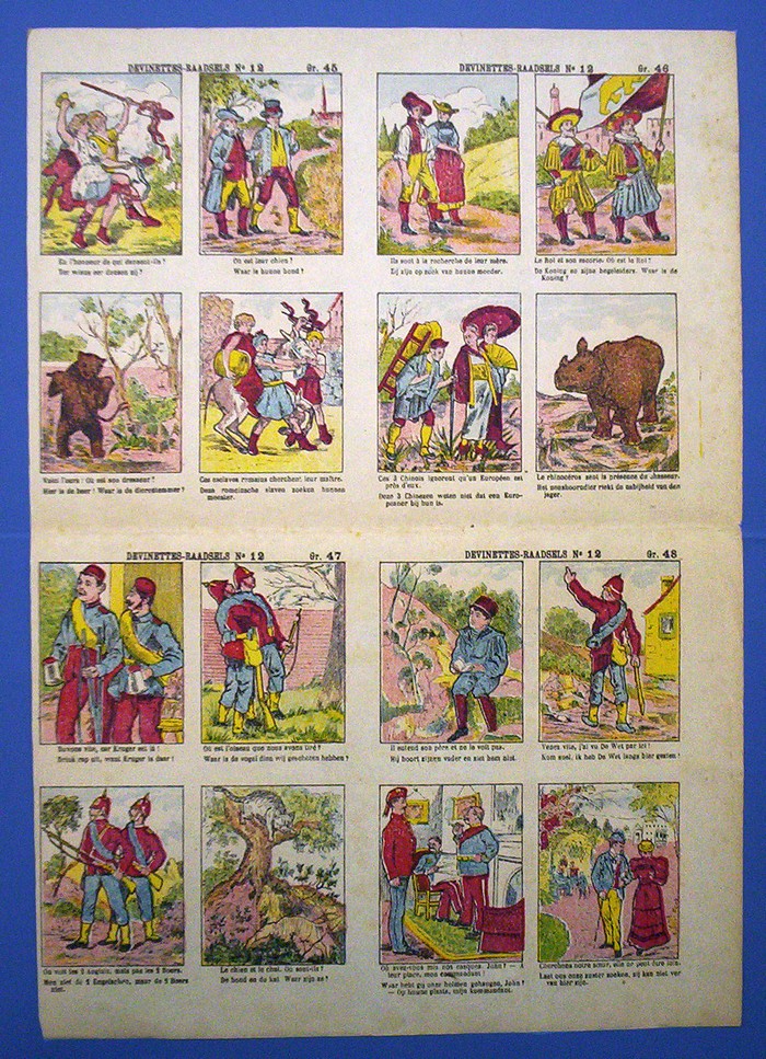 Devinettes ? Raadsels N° 12