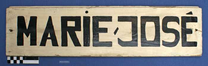 Naambord badkar 'Marie-José'