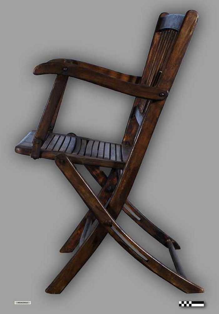 Opklapbare strandstoel