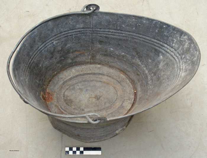 Ovalen kolenkit met handvat