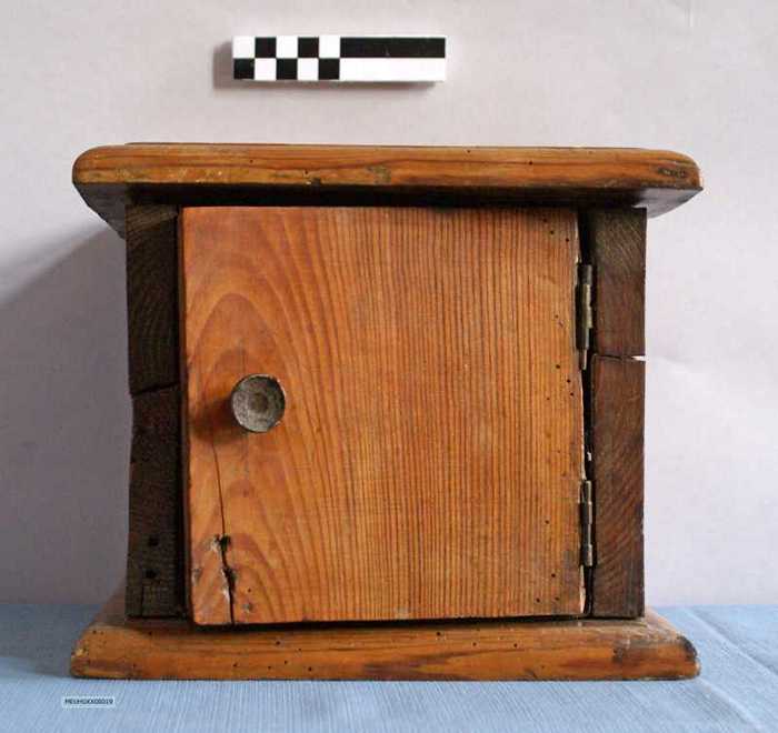 Voetverwarmer in hout