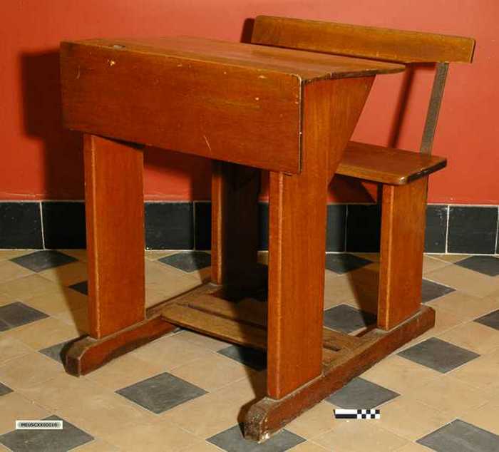 Schoolbank voor 1 persoon