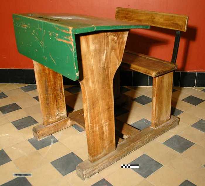 Schoolbank voor 1 persoon