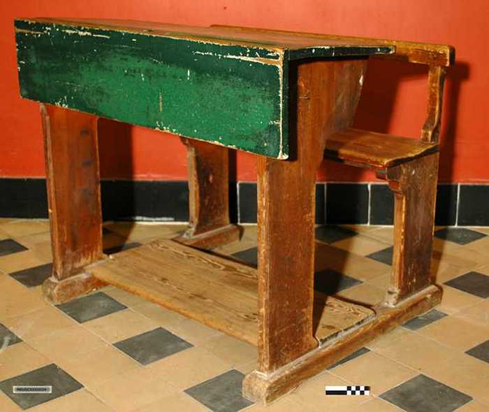 Schoolbank voor 2 personen