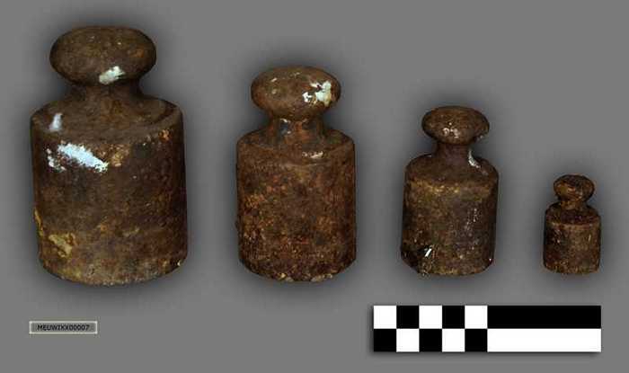 Weegschaalgewichten (4 stuks)