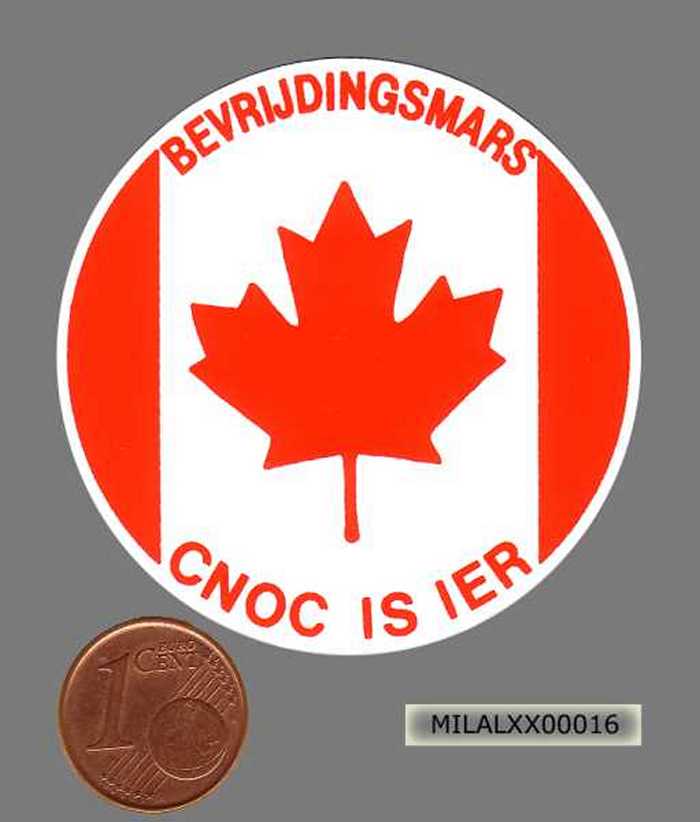 Speld Bevrijdingsmars. Cnoc is Ier.