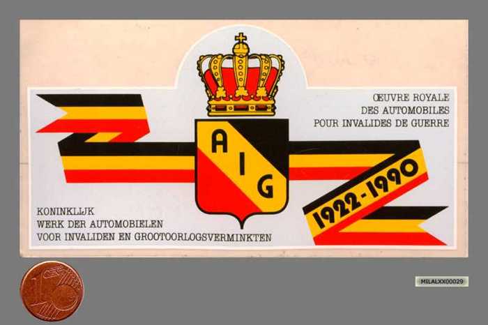 AIG 1922-1990 (zelfklever)
