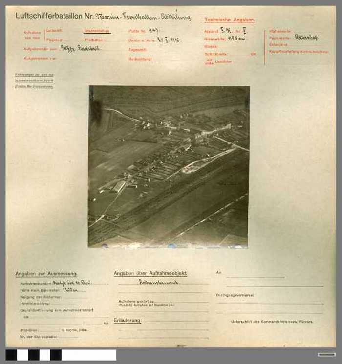 Retranchement (militaire luchtfoto)