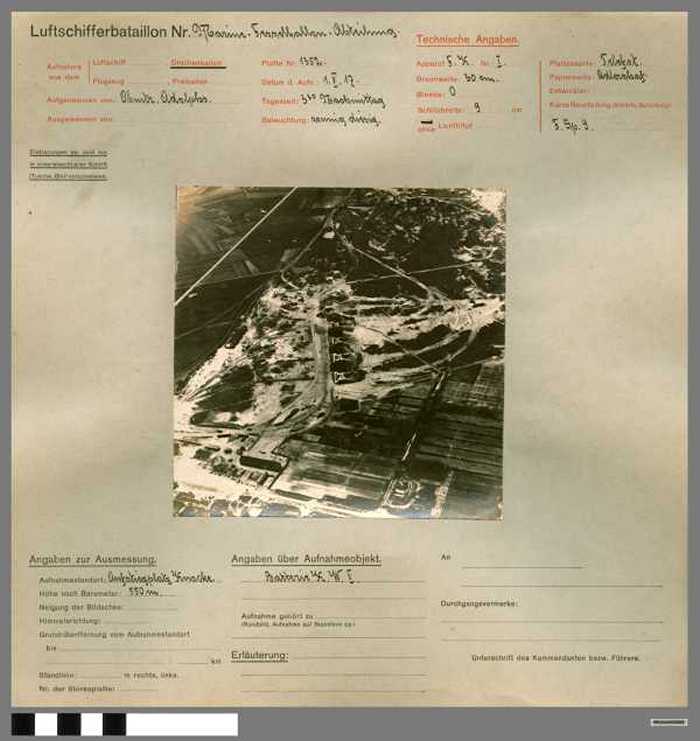 Batterie K.W.II(Militaire luchtopname)