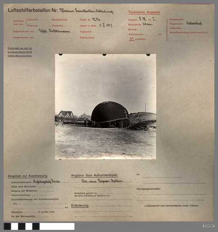 Der neue Torpedo-Ballon. (Militaire foto)