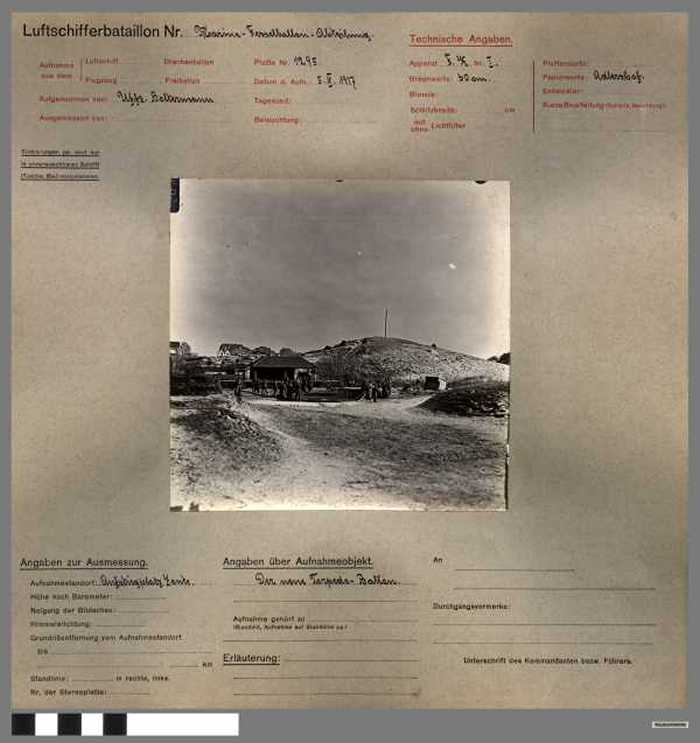 Der neue Torpedo-Ballon.(Militaire foto)