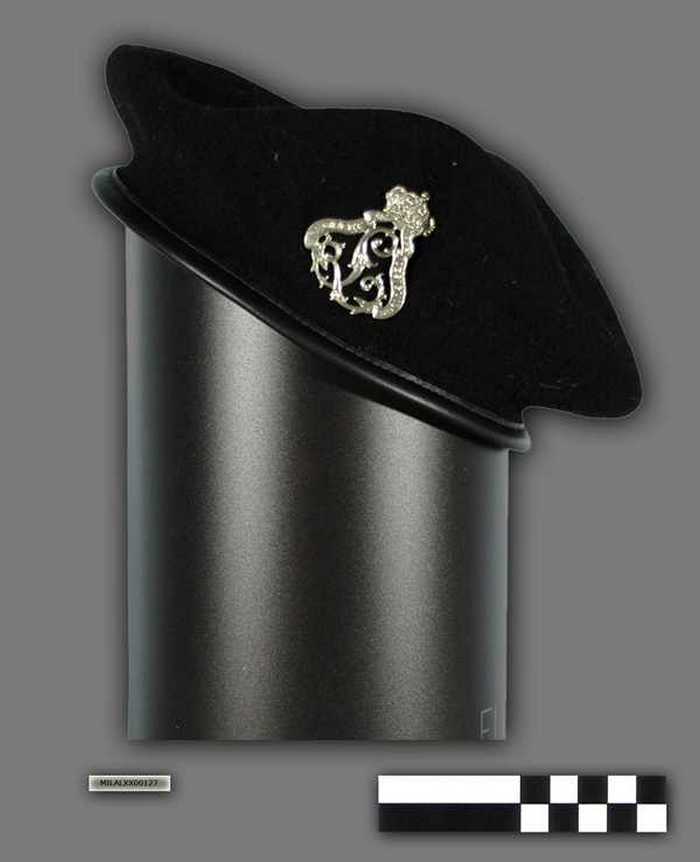 Zwarte baret - Regiment des Guides