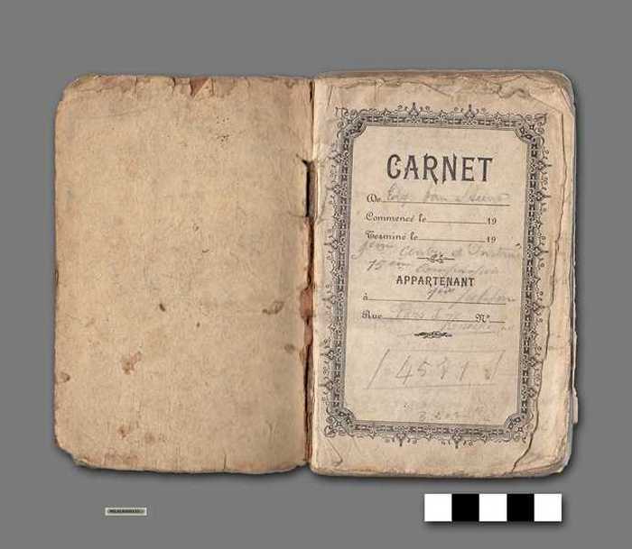 Carnet van Edgard Van Steene