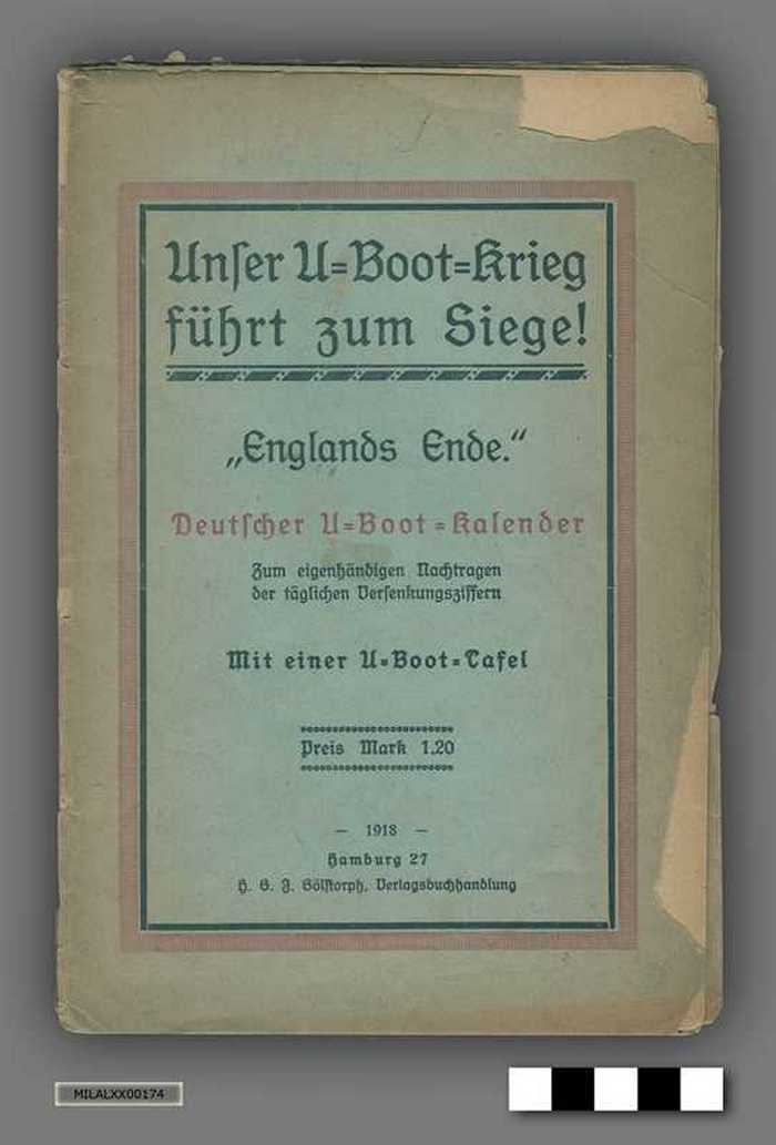 Boekje: Unser U-Boot-Krieg führt zum Siege - Englands Ende