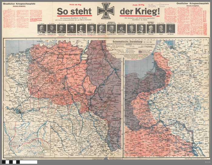 Feldpostbrief - So steht der Krieg!