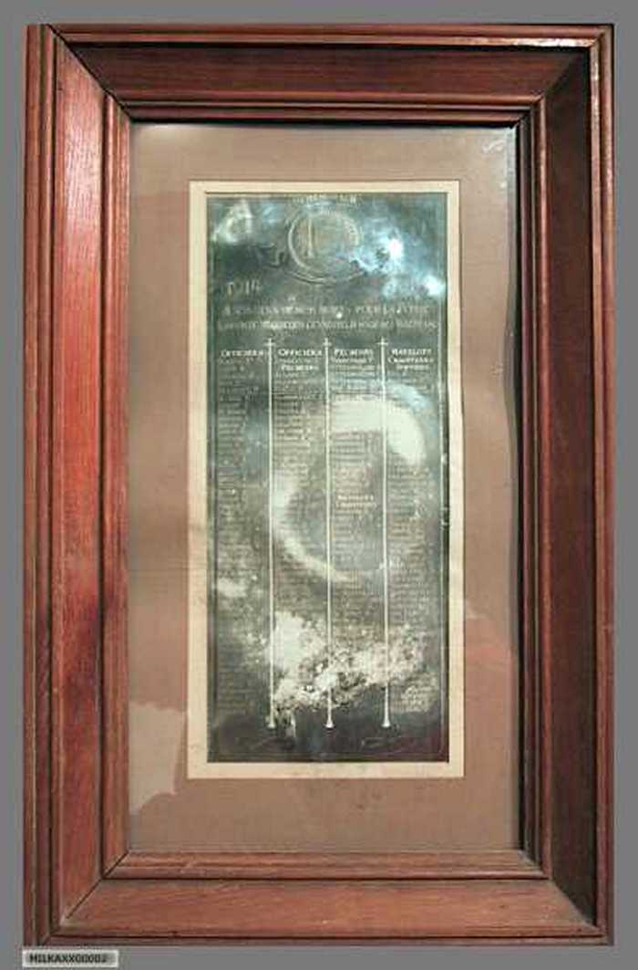 In Memoriam `Ligue Maritime Belge 1914 - 1918.