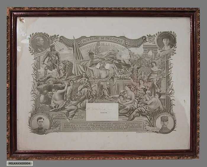 Royaume De Belgique - Promotion de la Victoire 1914 - 1918. - Gedenkaffiche.