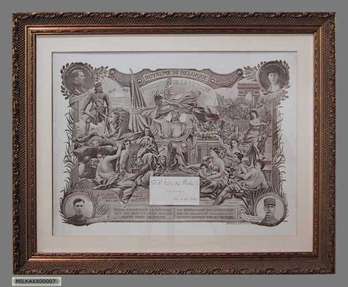 Royaume De Belgique - Promotion de la Victoire 1914 - 1918. - Gedenkaffiche.