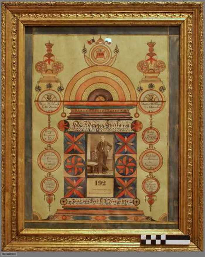 Lotelingticket Nr. 192 van De Borger Emile van 1894