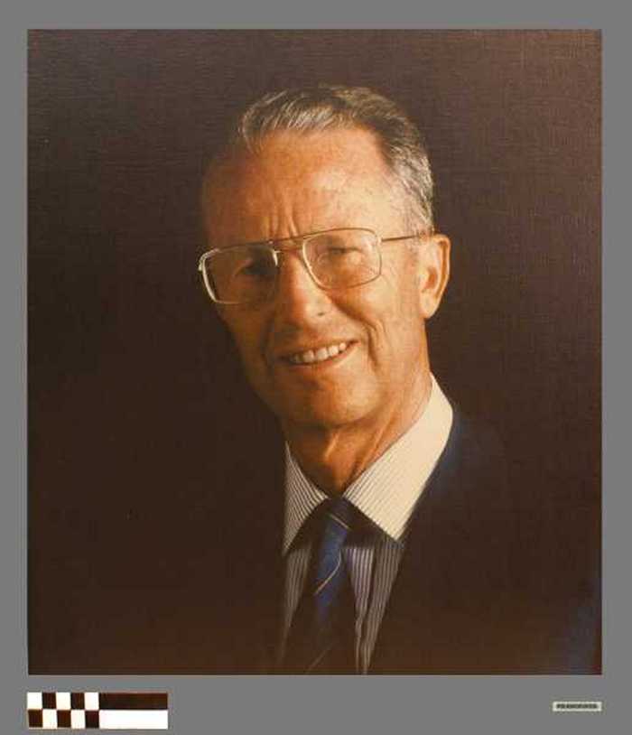 Portret van koning Boudewijn