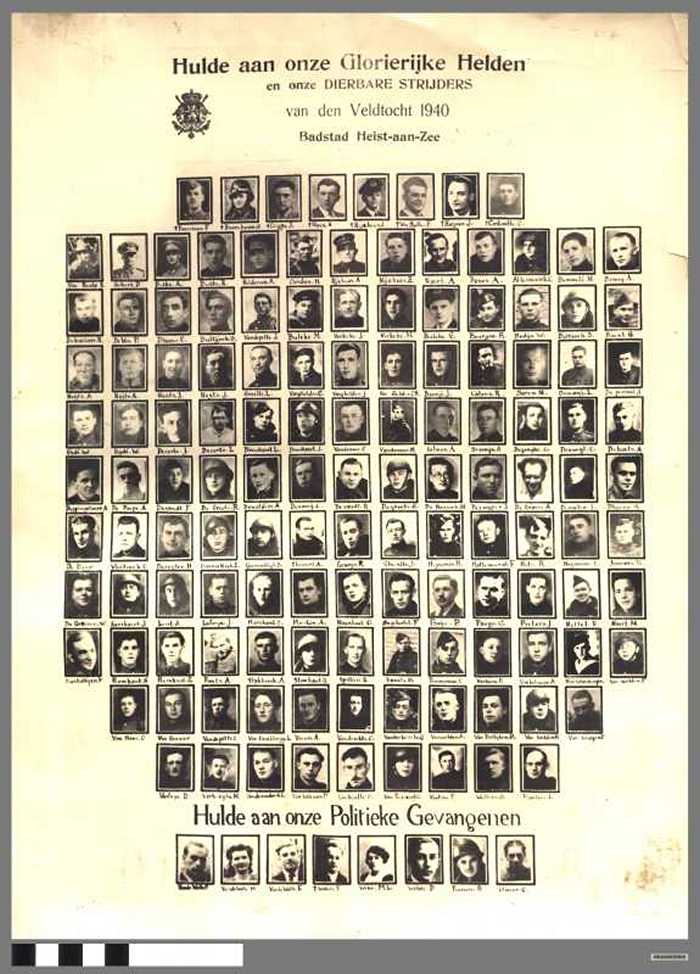 Hulde aan onze Glorierijke helden - Heist-aan-Zee
