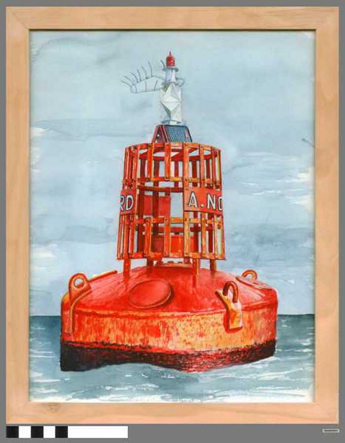 Vuurtoren A.Noord - Bakboordboei