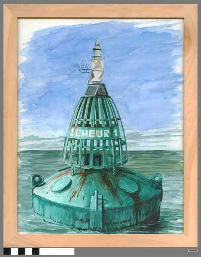 Vuurtoren Scheur 1 - Stuurboordboei