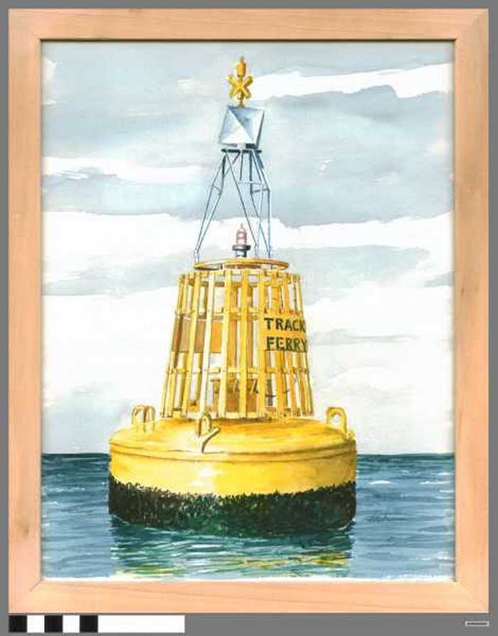 Vuurtoren Track Ferry - Bijzonder markeringsboei